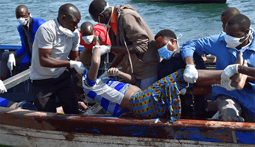 Asciende a 170 el número de muertos por accidente de ferri en Tanzania
